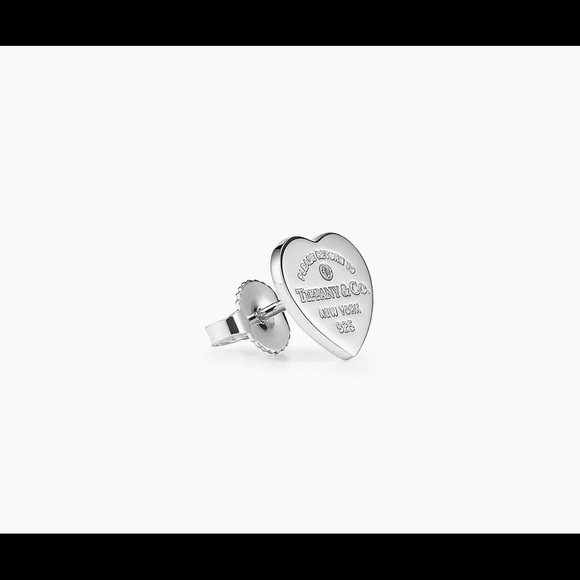 Tiffany & Co. DIAMOND Mini Heart Earrings - Picture 9 of 10